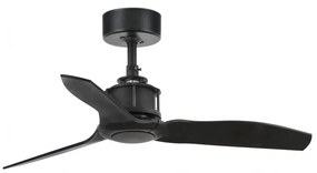 Ventilator de tavan cu telecomanda design modern JUST FAN negru