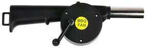 Suflanta pentru gratar MasterGrill MG226, Metal si plastic, Negru
