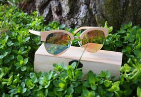 Ochelari de soare din lemn Super fashion