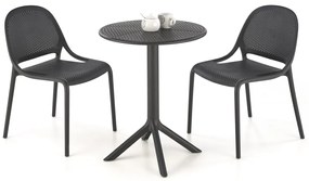 Masa rotunda Calvo neagra ø60/h72 cm