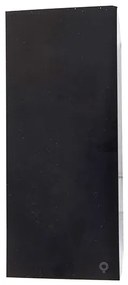 Aplică modernă din plastic negru - Baleno II