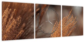 Tablou - Cortaderie (cu ceas) (90x30 cm)