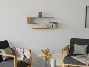 Set 2buc. rafturi Kivana (Nuc) . 1095831