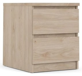 Noptieră cu aspect de lemn de stejar Naia - Tvilum