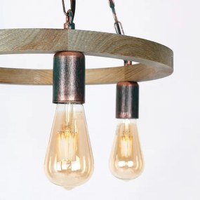 Lustră pe lanț HAKON 3xE27/60W/230V