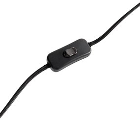 Lampă de masă orientală bej cu mărgele - Moti