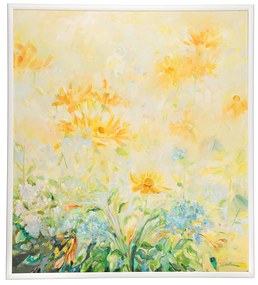 Tablou " Yellow flowers" 94/3/104 cm