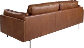 Canapea 3 locuri LUX design italian Tobacco brown