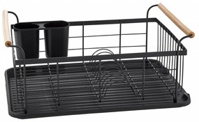 Suport scurgator de vase 44x32x18.5cm, mix culori, Decor