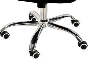 Scaun de birou negru tapițat Arco – Bonami Essentials