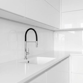 Baterie de bucătărie Rea Viera Auriu Chrome