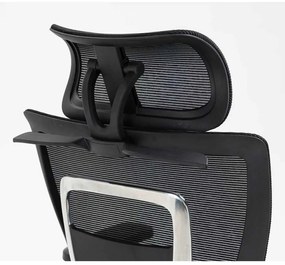 Scaun de birou Caricia II, negru