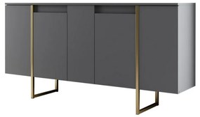 Dulap Luxe Anthracite and Gold