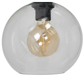 Abajur universal de rezervă din sticlă SOFIA E27 d. 20 cm transparent