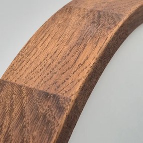 Plafonieră LED Brilagi CARVALHO SLIM 3xE27/60W/230V stejar cireș d. 47 cm