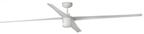 Lustra LED cu Ventilator si telecomanda design modern extra large ATTOS alb