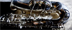 Tablou - Saxofon (120x50 cm)