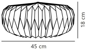 Nordlux - Abajur BELLOY E27, diametru 45 cm