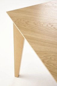 Masa extensibila Edmondo stejar natur/natur L160-240 cm