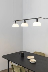 Lustra suspendata design modern TATAWIN alb
