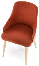 Scaun rotativ Malaga cinnamon H79 cm