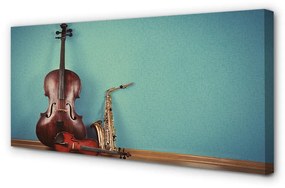 Tablouri canvas vioară trompeta