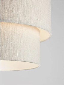 Lustra suspendata cu abajur din in KAREN 50cm