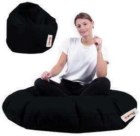 Fotoliu Bean Bag Iyzi 100 Cushion Pouf, Negru
