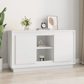 831877 vidaXL Dulap, alb, 102x35x60 cm, lemn prelucrat