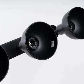 Spot Sollux SL.1318 ELBA 3xE27/15W/230V negru