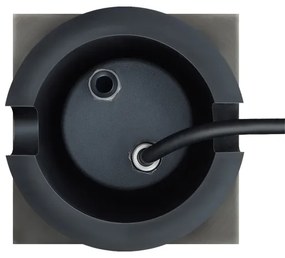 Corp de iluminat de exterior pentru căi de acces LUKKA CONNECT 1xGU10/4W/230V IP67 crom mat pătrat