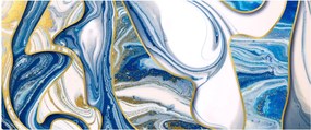 Tablou - Valuri de marmură (120x50 cm)