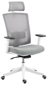 HOMCOM Scaun de Birou Ergonomic și Respirabil cu Suport Lombar Dinamic 4D, 64.5x62.5x112-122 cm, Multicolor | Aosom Romania