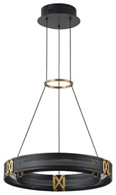 Lustră LED pe cablu LED/21W/230V 3000K 42x120 cm