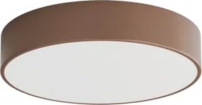 Brilagi - Plafonieră pentru baie cu senzor CLARE 3xE27/24W/230V, Ø 40 cm, maro, IP54