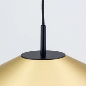 Lustra LED diamabila, Pendul metalic GOURMET Brushed Brass