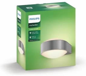 Philips 17336/47/PN - Corp de iluminat perete exterior MYGARDEN CHIPMUNK E27/42W