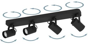 Spot LED SOREGO 4xGU10/3W/230V Eglo 900333