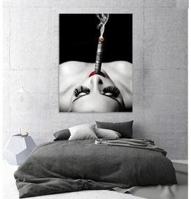 Tablou canvas Smoking Money 120x80 cm