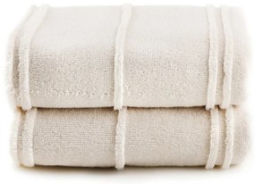 Prosoape crem 2 buc. din frotir 50x90 cm Arden – Foutastic