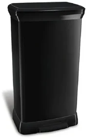 Coș de gunoi Curver Rectangular 50 l, negru