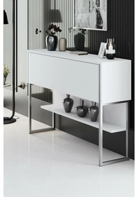 Comodă Luxe White and Silver