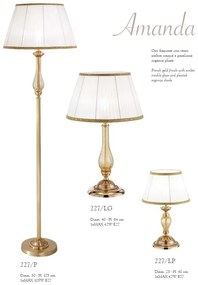 Veioza LUX design clasic realizata manual Amanda