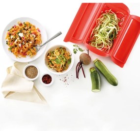 Recipient din silicon pentru gătire la aburi – Lékué