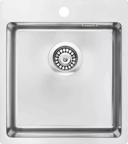 Chiuveta Deante Olfato inox satinat 45x51 cm