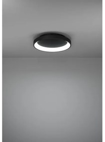 Plafonieră LED dimabilă Eglo 901251 LORETELLO LED/12W/230V negru + telecomandă