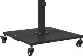 vidaXL Bază pentru umbrelă Negru 45 x 45 x 31,5 cm