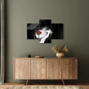 Tablou - Femeie cu pălărie (90x60 cm)