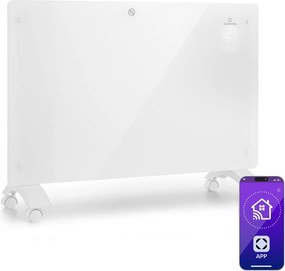 Klarstein Bansin Crystal Smart, radiator cu convector, 1500 W, 5 - 50 °C, control prin aplicație