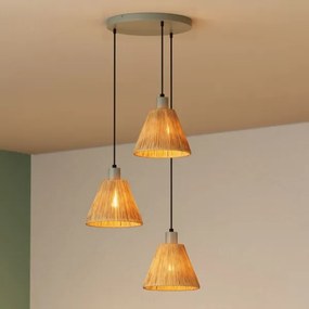 Lustră pe cablu Ledvance DECOR RAFFIA 3xE27/15W/230V rafie